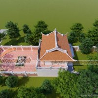 Nhà thờ họ 2 tầng đẹp tại Thanh Hóa
