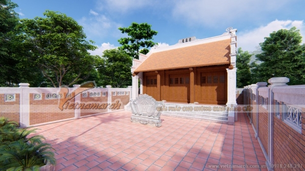 10+ mẫu thiết kế nhà thờ họ, từ đường chữ Nhất Gỗ Lim đẹp nhất