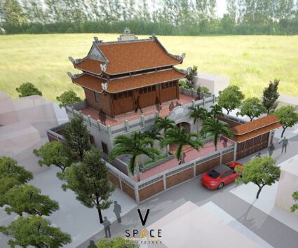 Nhà thờ họ Lương ở Văn Giang Hưng Yên với chi phí lên tới 2 tỉ đồng