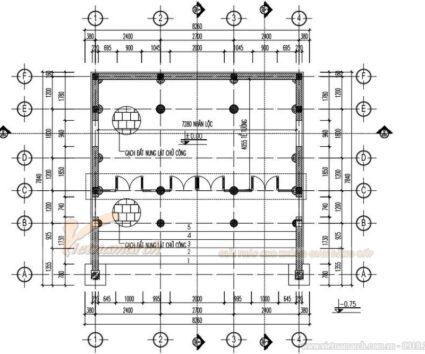 Hồ sơ thiết kế thi công nhà thờ họ đầy đủ các hạng mục tại Thanh Hóa