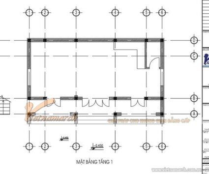 Thiết kế nhà thờ họ 2 tầng - 8 mái anh Đạo ở Bắc Giang