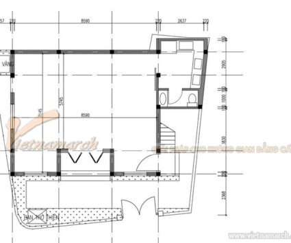 Mẫu từ đường 4 mái cong - thi công tại Thanh Hóa