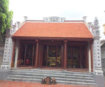 Mẫu nhà thờ họ 3 gian ở Phú Thọ độc đáo