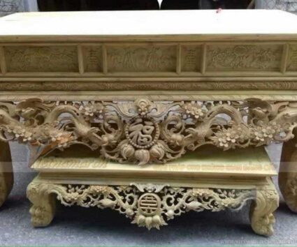 Tìm hiểu về các mẫu sập thờ hương đá đẹp