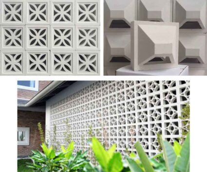 Mẫu gạch ốp tường nhà thờ họ đẹp, cổ điển