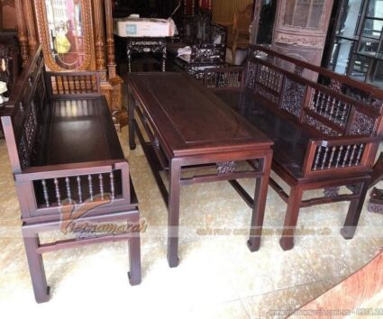 Bộ trường kỷ Huế song tiện