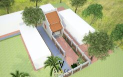 Mẫu nhà thờ họ 1 gian 2 mái tại Hồng Bàng Hải Phòng