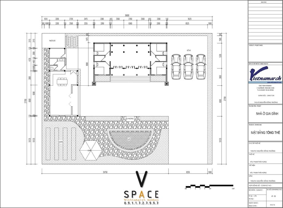 Bản vẽ kỹ thuật mẫu thiết kế nhà thờ họ 5 gian 2 mái kết hợp nhà ngang tại Sơn Tây - Hà Nội Nhà thờ họ 5 gian 2 mái kết hợp nhà ngang tại Sơn Tây - Hà Nội