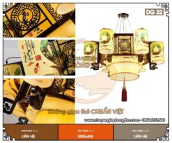 Đèn chùm phòng thờ DG32 với thiết kế cổ điển