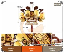 Đèn chùm trang trí nhà thờ họ DG30