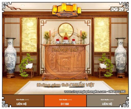 Mẫu đèn thả DG29 trang trí nhà gỗ, biệt thự