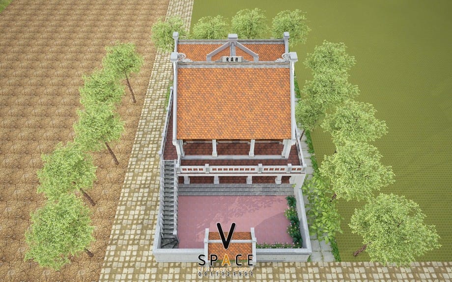 Nhà thờ họ 2 tầng chữ Nhị có hậu cung tại Quảng Ninh Nhà thờ họ 2 tầng chữ Nhị có hậu cung tại Quảng Ninh