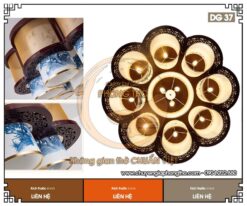 Đèn chùm cho phòng thờ DG37 tinh tế trong từng chi tiết