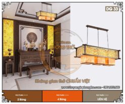 Đèn phòng thờ treo trần DG33