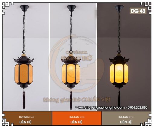 Đèn thả hiên nhà từ đường DG43