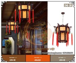 Mẫu đèn treo nhà thờ họ DG35 chất lượng