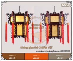 Mẫu đèn treo nhà thờ họ DG35 chất lượng