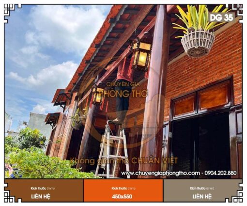 Mẫu đèn treo nhà thờ họ DG35 chất lượng