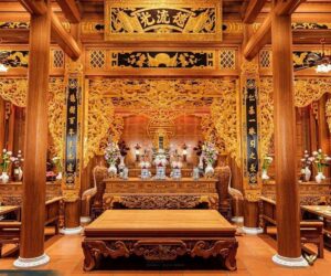 Cách bố trí bàn thờ nhà thờ họ chuẩn phong thủy