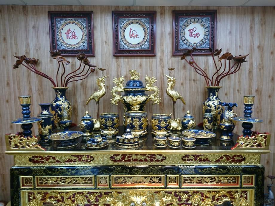 Cách bố trí bàn thờ nhà thờ họ chuẩn phong thủy