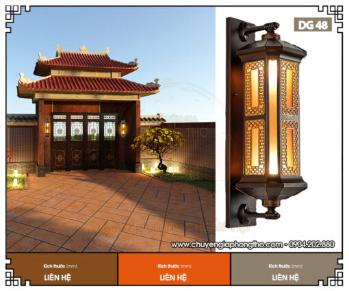 Đèn cổng nhà gỗ DG48 giá tốt nhất