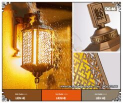 Đèn gắn tường cổng nhà gỗ DG46