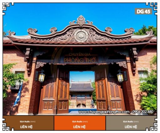 Đèn gắn tường ngoài trời chống nước DG45