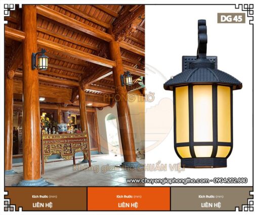 Đèn gắn tường ngoài trời chống nước DG45