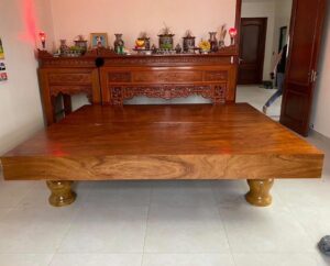 Chiếu ngựa nhà thờ họ – Tôn nghiêm không gian thờ tự