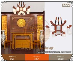 Đèn thả phòng thờ cao cấp DG56