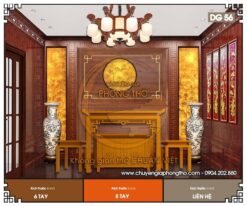 Đèn thả phòng thờ cao cấp DG56