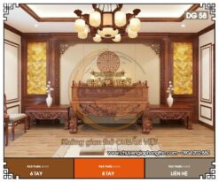 Mẫu đèn chùm cổ điển DG58