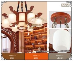 Mẫu đèn chùm cổ điển DG58