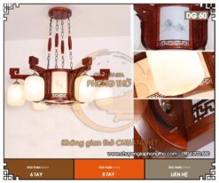 Đèn chùm phòng thờ Á Đông DG60