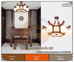 Đèn chùm phòng thờ Á Đông DG60