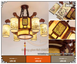 Đèn chùm trang trí nhà thờ họ DG62