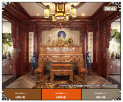 Đèn chùm trang trí nhà thờ họ DG62
