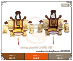 Đèn chùm trang trí nhà thờ họ DG62