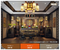 Đèn chùm trang trí nhà thờ họ DG62