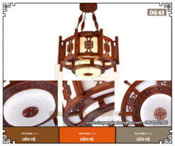 Đèn thả trần trang trí nhà thờ họ DG63