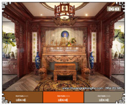 Đèn thả trần trang trí nhà thờ họ DG63