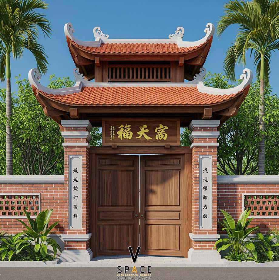 Các mẫu thiết kế cổng nhà thờ họ đẹp, phổ biến hiện nay Các mẫu thiết kế cổng nhà thờ họ đẹp, phổ biến hiện nay