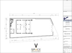 Bản vẽ thiết kế nhà thờ họ 3 gian 2 mái 68m2 tại xã Chi Lăng - Bắc Ninh