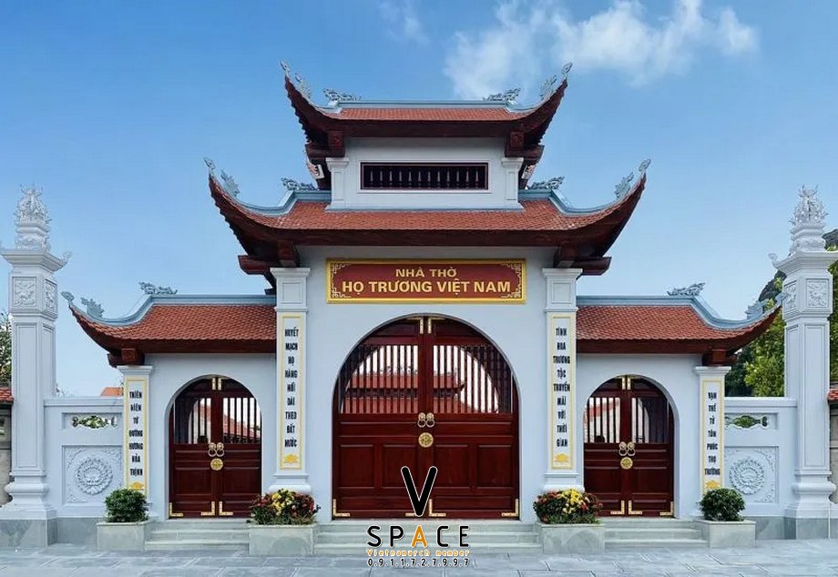 Các mẫu thiết kế cổng nhà thờ họ đẹp, phổ biến hiện nay Các mẫu thiết kế cổng nhà thờ họ đẹp, phổ biến hiện nay