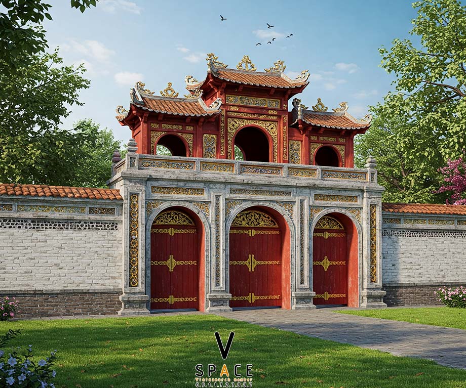 Các mẫu thiết kế cổng nhà thờ họ đẹp, phổ biến hiện nay Các mẫu thiết kế cổng nhà thờ họ đẹp, phổ biến hiện nay