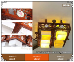 Đèn decor phòng thờ DG68