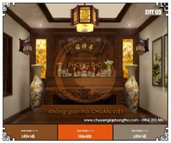 Đèn gắn cột nhà thờ DTT03 sang trọng