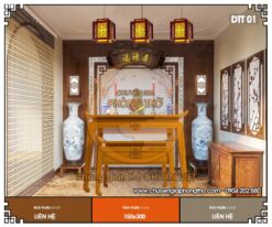 Đèn gắn tường phòng thờ DTT01 cao cấp