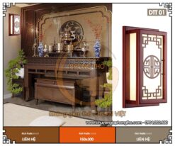 Đèn gắn tường phòng thờ DTT01 cao cấp