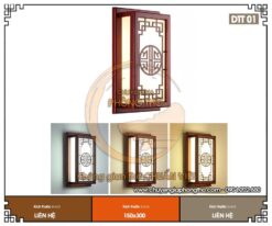 Đèn gắn tường phòng thờ DTT01 cao cấp